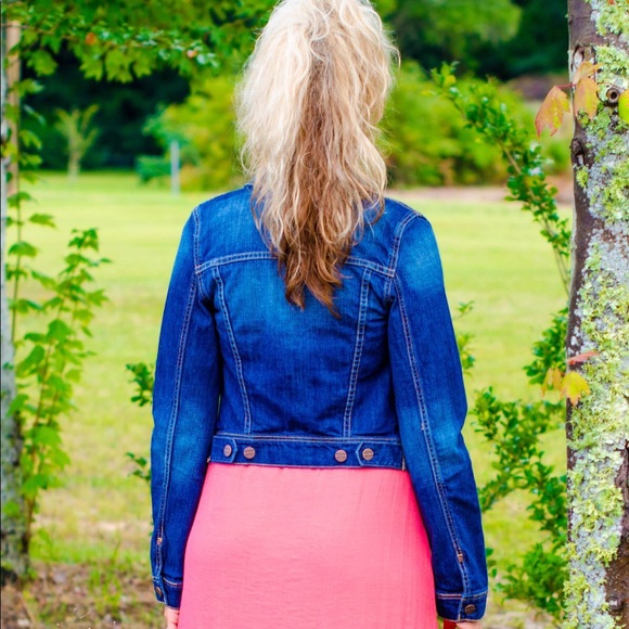 NWT: Perfect Denim Jacket, S - Picture 2 of 2